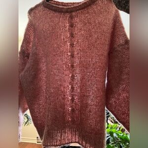 St Michael wool and mohair pullover knit sweater